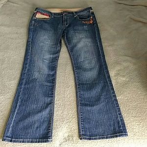 Pepe Jeans London distressed and embellished jeans