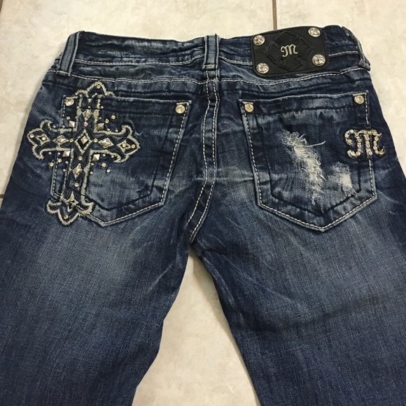 Rhinestone Miss Me Jeans, 25L