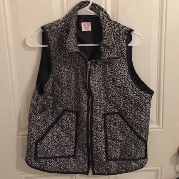 J Crew look alike herringbone vest