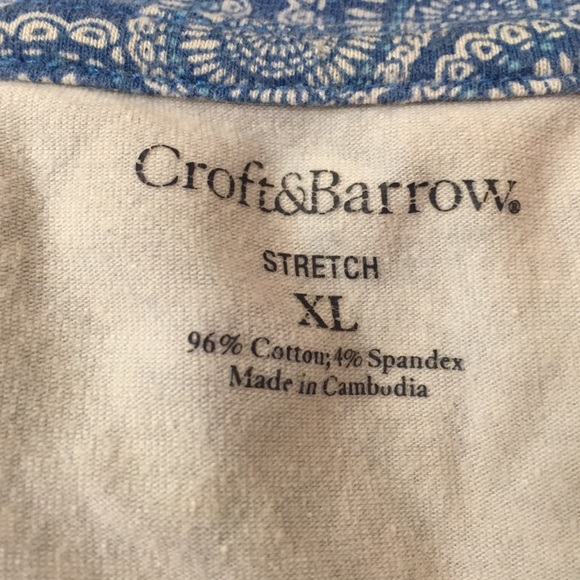 Blue crop top - Picture 2 of 2