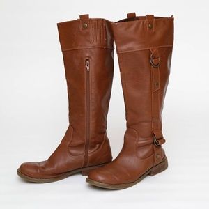 Brown Leather Boots