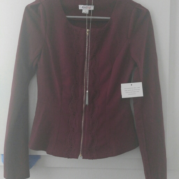 Zip up lace cardigan