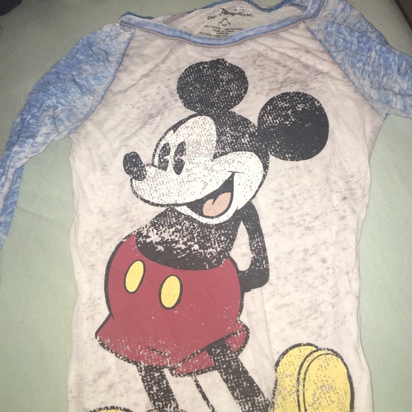 Mickey Mouse baseball tee