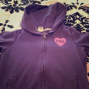 Women's Victoria Secret full zip Hoodie