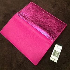 "Marc by Marc Jacobs" Metallic Pink Wallet