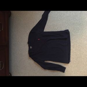 Blue polo long sleeve