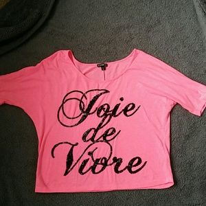 XS Express pink shirt