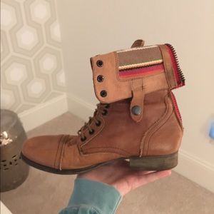 Steve Madden combat boots