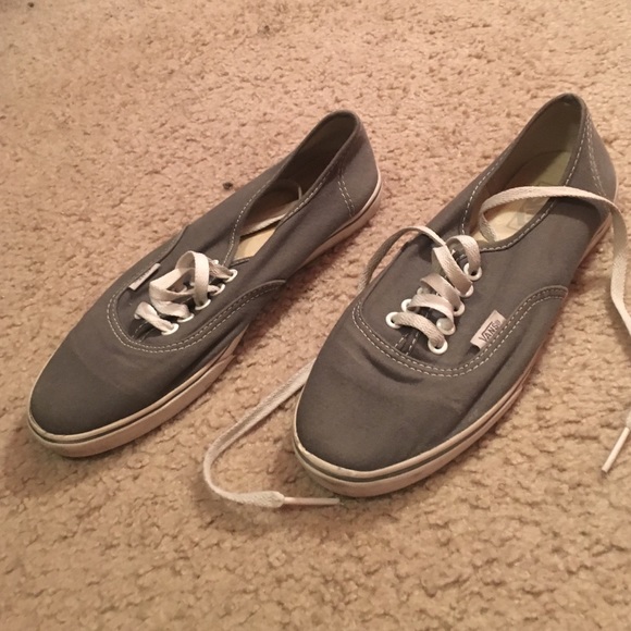 Dark grey Vans