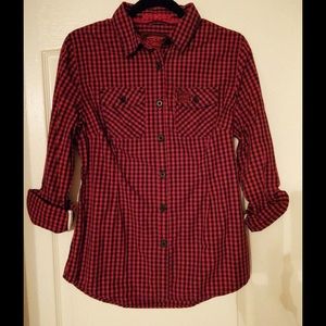Superdry plaid casual shirt