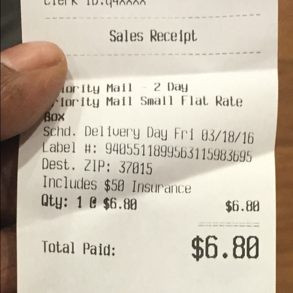 Proof of shipment for @jesseclaxton