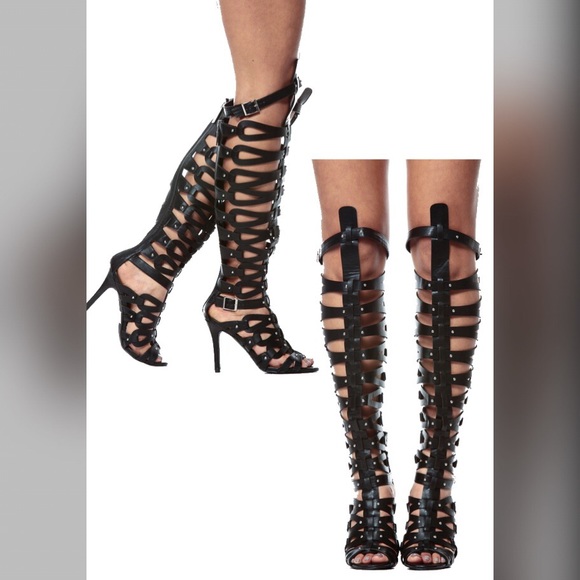 Breckelles high heel gladiator