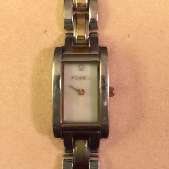 Fossil Accessories - Fossil watch mixed metal