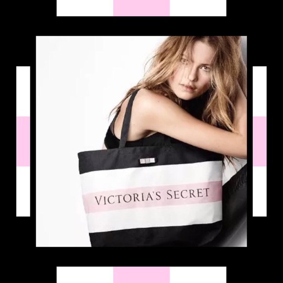 Victoria's Secret canvas tote bag