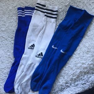 Adidas & Nike soccer socks