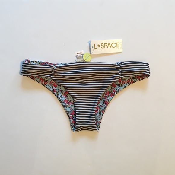 L*Space Monique Bitsy Cut Reversible Bikini Bottom