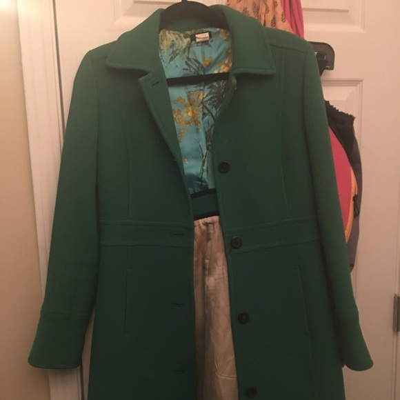 Jcrew size ladies double cloth coat