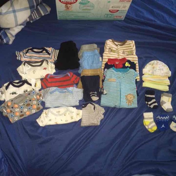 Newborn baby boy clothes
