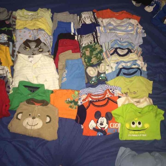 0 to 3 months baby boy clothes