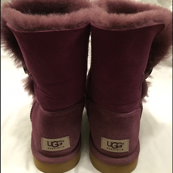 Purple Bailey Button Uggs