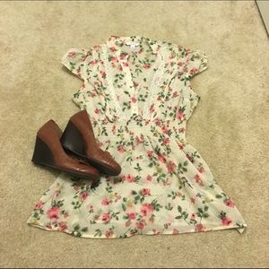 Candie's Floral Shirt