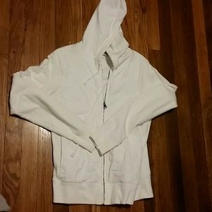 cute,  white hoodie from Lucky brand!
