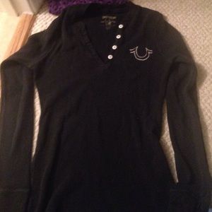 True religion vneck thermal