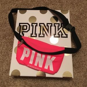Pink fanny pack