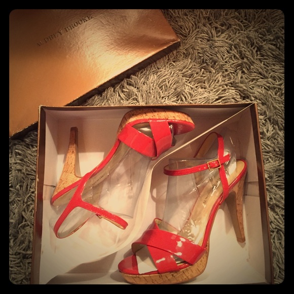 Audrey Brooke Coral High Heels