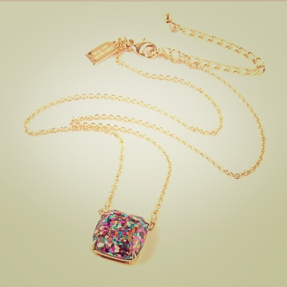 kate spade multi glitter