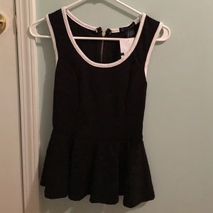 Black dress top
