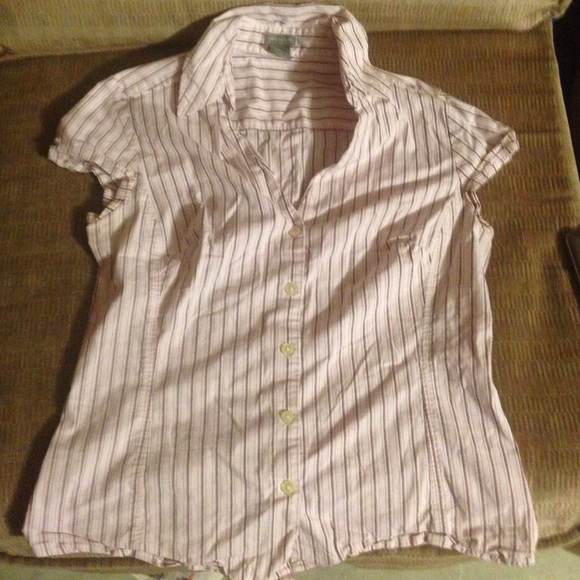 Ann Taylor size 8 button up blouse