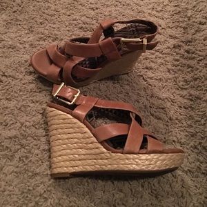 Jessica Simpson wedge heels.