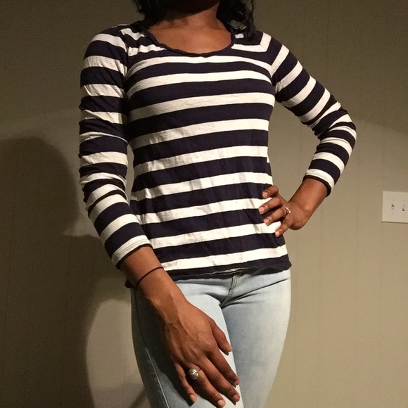 LOFT Tops - 🔻LOFT Nautical Striped Tee