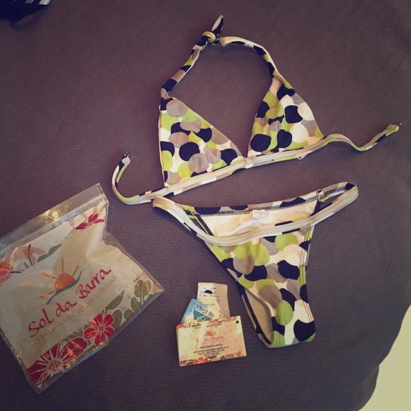 Sol da Barra Brazilian Bikini, size Medium - Picture 1 of 3