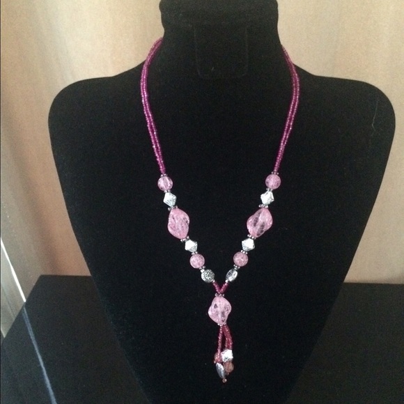 Gorgeous purple necklace