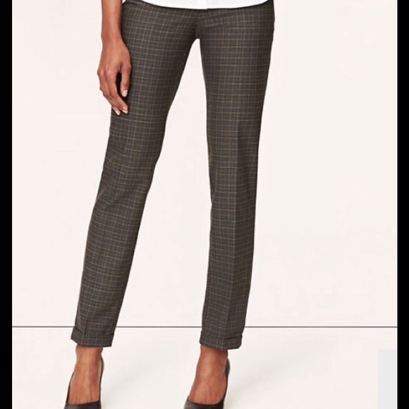 loft plaid leggings
