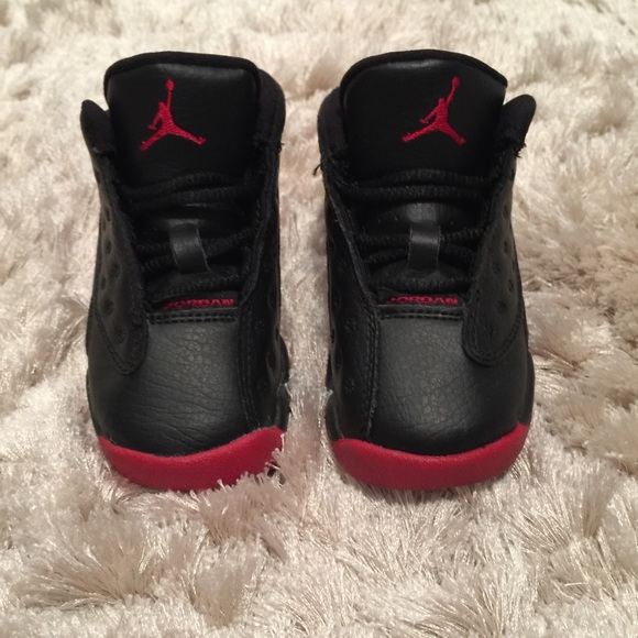 Jordan Black & Red Sneakers for infant/toddler