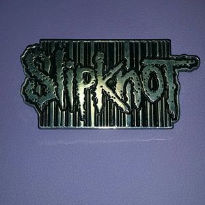 Slipknot belt buckle,  authentic.