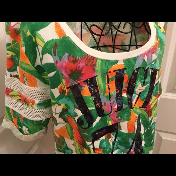 Juicy Couture Tropical 74 Top - NWT - Small - Picture 3 of 4