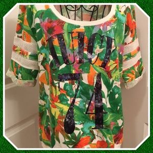Juicy Couture Tropical 74 Top - NWT - Small