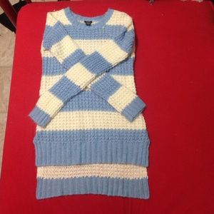 Cute high low sweater dress