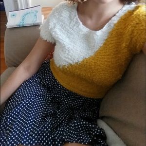 ModCloth Dear Creatures Knit Polka Dot Dress