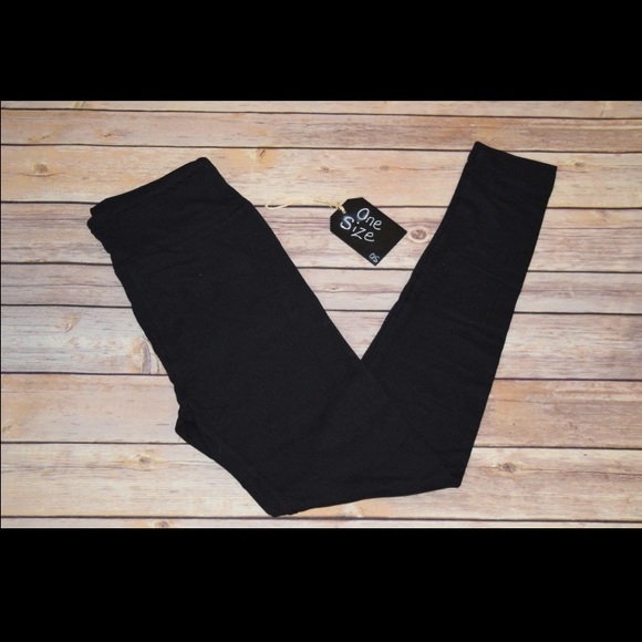 Black LuLaRoe Leggings- OS