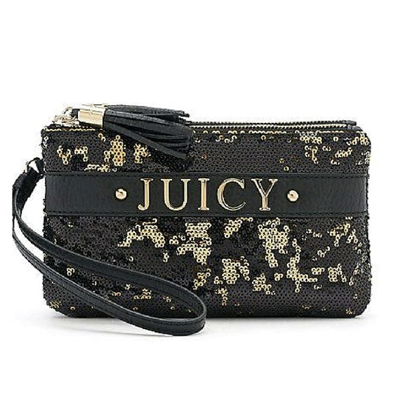 Juicy Couture Handbags - 🚨BOGO 50%🚨Juicy Couture Sequin Wristlet