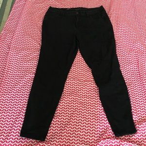 Black lane Bryant skinny jeans