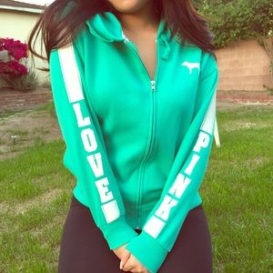 Victoria secret light green sweater