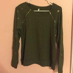 Olive green long sleeve