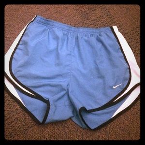 Carolina blue nike shorts