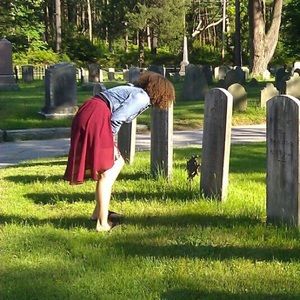 Forever 21 Deep Red High Low Skirt